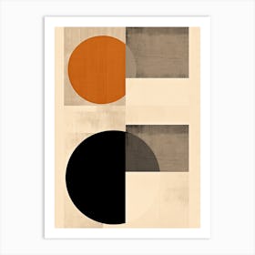 Ludwigshafen Linearity, Geometric Bauhaus Art Print