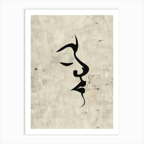 Buddha'S Face Art Print