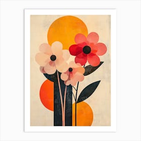 Flowers In A Vase 76 Art Print