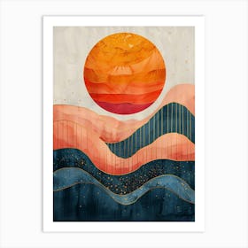 Sunset 8 Art Print