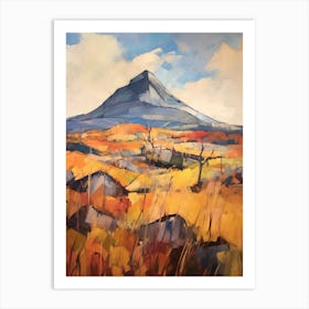 Mount Monadnock Usa 4 Mountain Painting Art Print