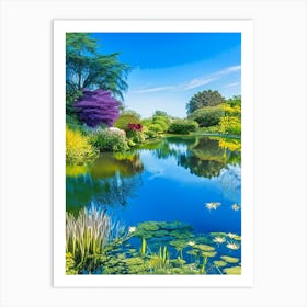 Water Gardens Waterscape Photography 1 Art Print