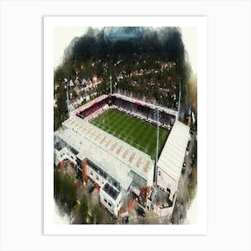 Afc Bournemouth Vitality Stadium Art Print