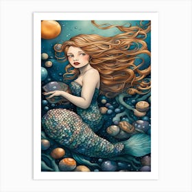 Mermaid Art Print