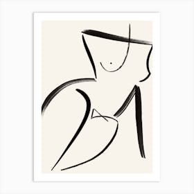 Figure No.1 Abstract Minimal Art Print Art Print