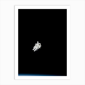 Astronaut In Space 12 Art Print