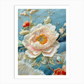 Chinese Embroidery 76 Art Print