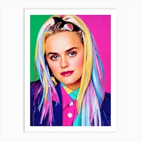 Alicia Silverstone Pop Movies Art Movies Art Print