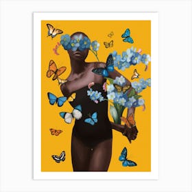 Blooming in Flight 2 Art Print