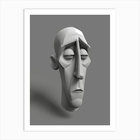 Head Of A Man Art Print