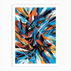 Abstract Painting 2181 Art Print