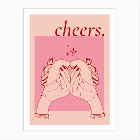 Cheers - Tacos Art Print