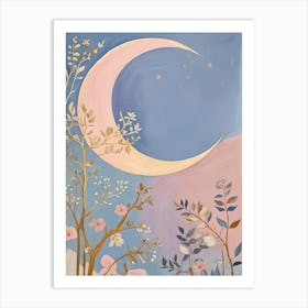 Crescent Moon Art Print