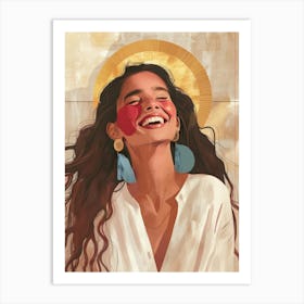 Portrait of a Woman 3 Art Print