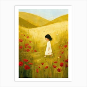 Poppy Field Art Print