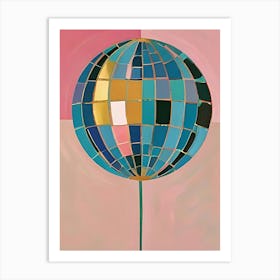 Disco Ball 8 Art Print