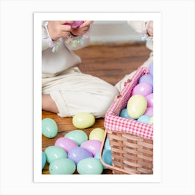 Easter Eggs 133 Art Print