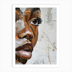 Portrait Of African Woman 60 Art Print