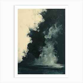 Smoke Art Print