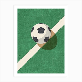 Balls Football Art Print