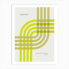 BAUHAUS ROADS Art Print