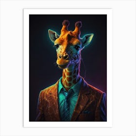 Giraffe 50 Art Print