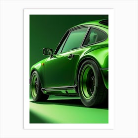 Porsche 911 Turbo 1 Art Print