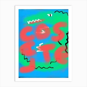 Coste Art Print