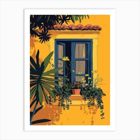 Greece Painting 9 Art Print