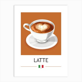 Latte Art Print