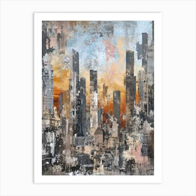 Bangkok Kitsch Painting 1 Art Print