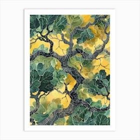 Asian Tree Art Print