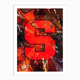 Syracuse Orange 1 Art Print