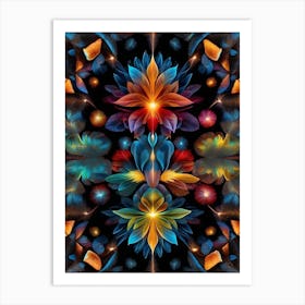 Lotus Flower Print  Art Print