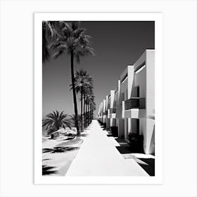 Marbella, Spain, Photography In Black And White 4 Art Print