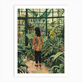 In The Garden Lewis Ginter Botanical Garden Usa 4 Art Print