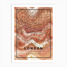 London Map Art Print