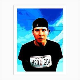 tom delonge blink 182 Art Print