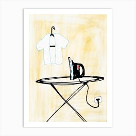 Ironing Board Art Print