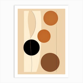 Abstract Circles 30 Art Print