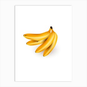 Bananas Art Print