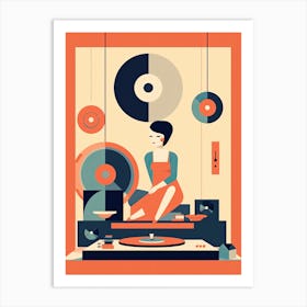 Vinyl 3 Art Print