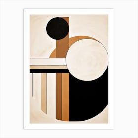 Rosenheim Rhythm, Geometric Bauhaus Art Print