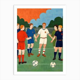 Game Of Soccer Art Print