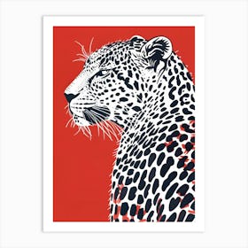 Leopard Canvas Art 1 Art Print