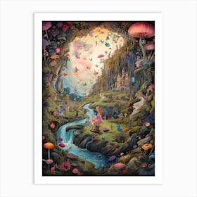 Fairy Garden 9 Art Print