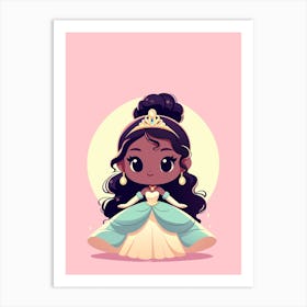 Princess Tiana Art Print