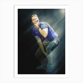 Superstars Of Chris Martin Live In Performs Art Print