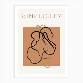 Simplicity 3 Art Print