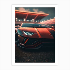 Lamborghini 11 Art Print